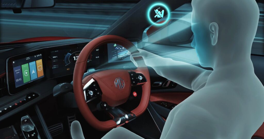 MG Cyberster safety features