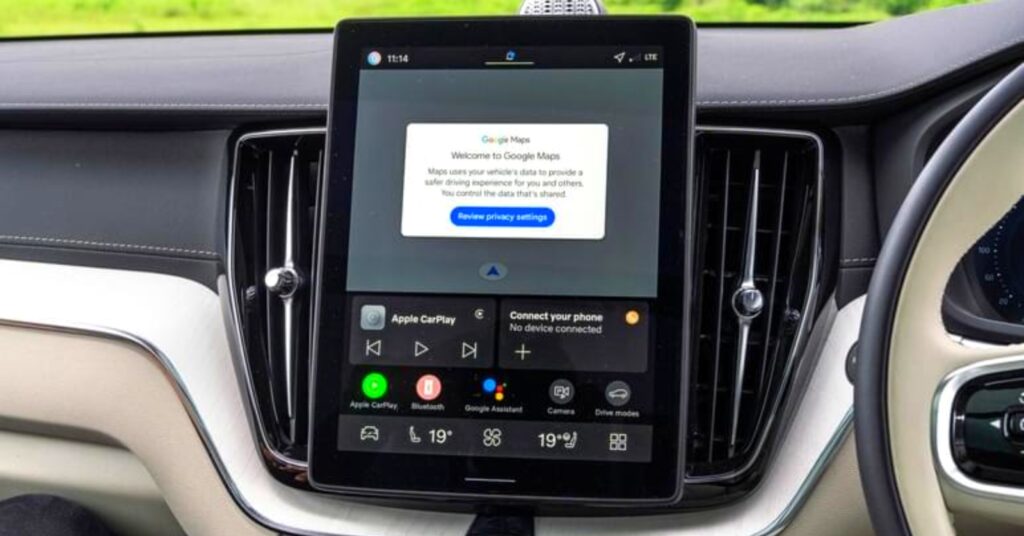 Volvo XC60 2025 facelift digital display