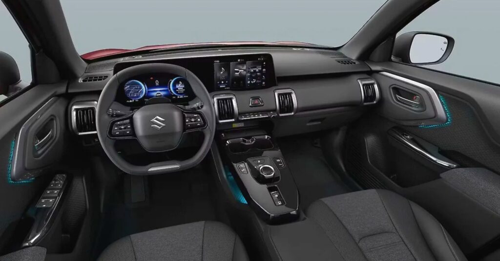 Maruti Suzuki e-Vitara interior